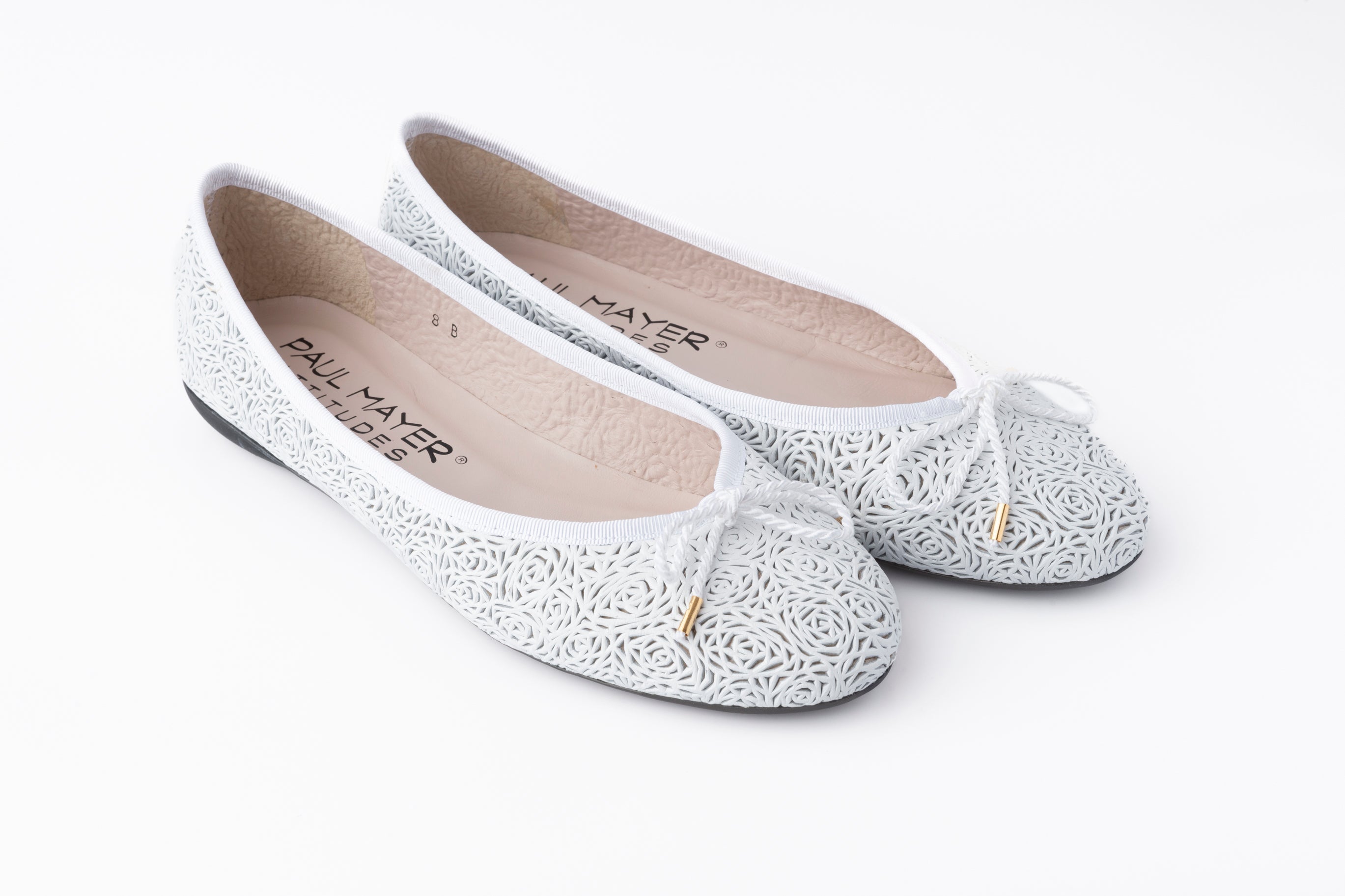 PAUL MAYER - BINGO-P - SIZE 8 - NAPPA WHITE