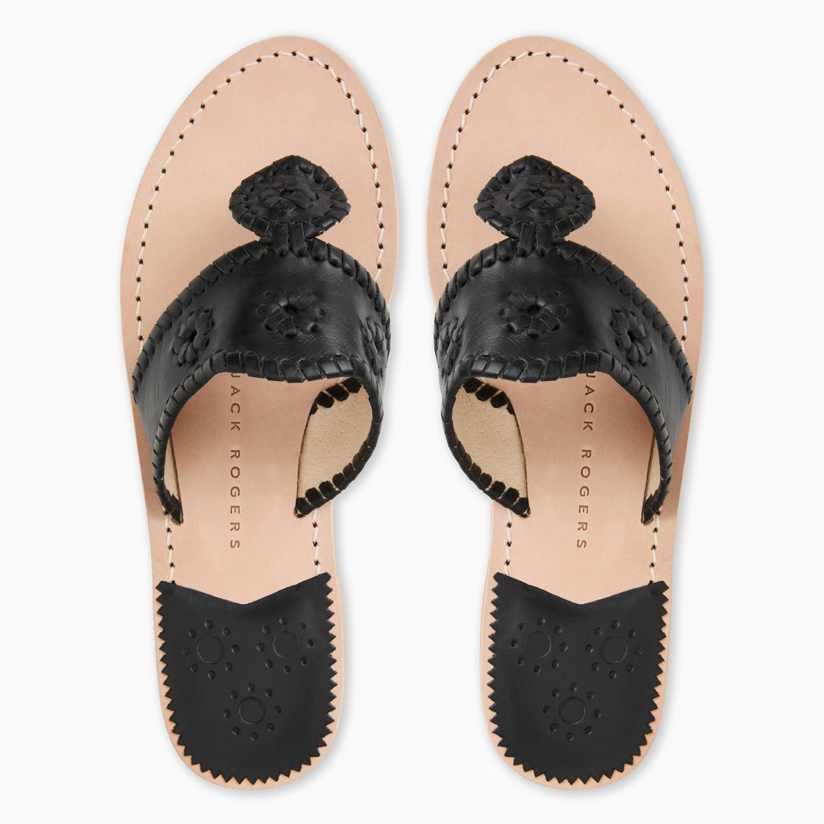 Jack Rogers - Original Jacks Sandal in Black, product view 3