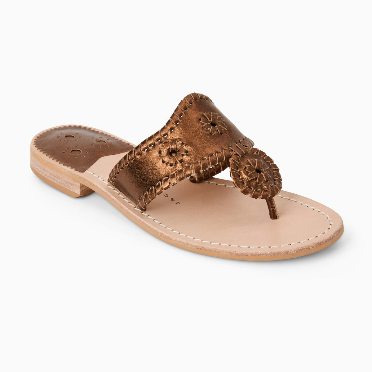Original Jacks Sandal in Metallic Bronze, product view 1