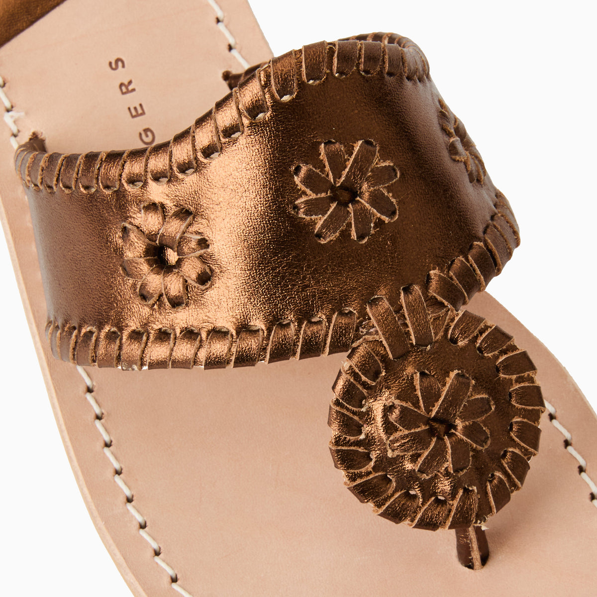Original Jacks Sandal in Metallic Bronze, product view 6