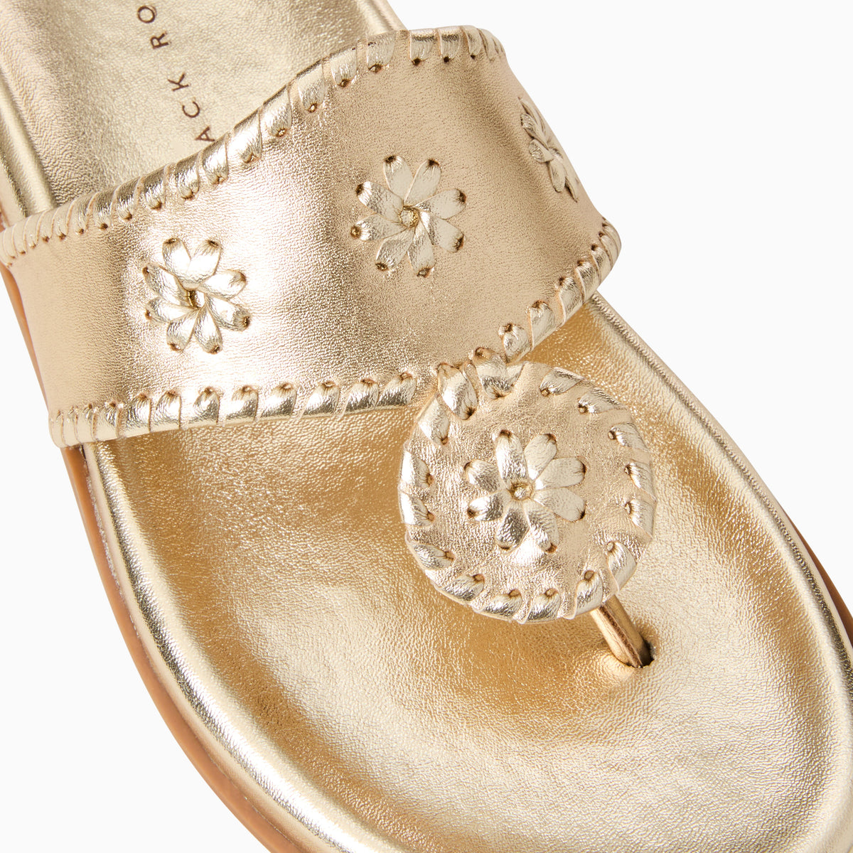 Jacks Comfort Sandal in Metallic Platinum, product view 6