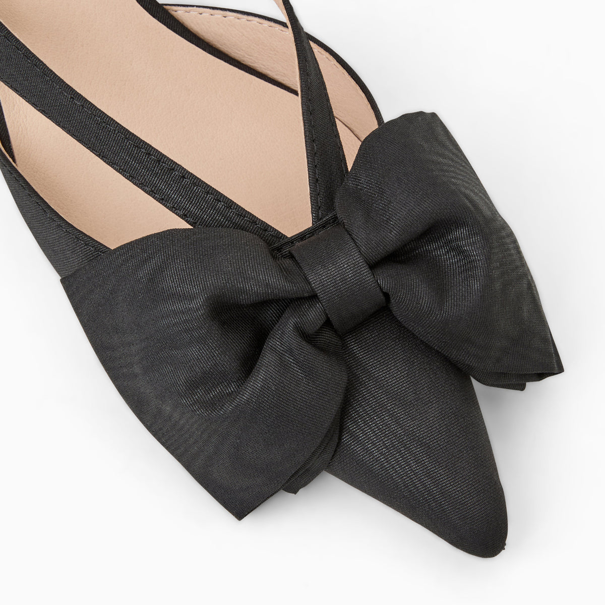 Jack Rogers - Cynthia Bow Mule - Black - view 6