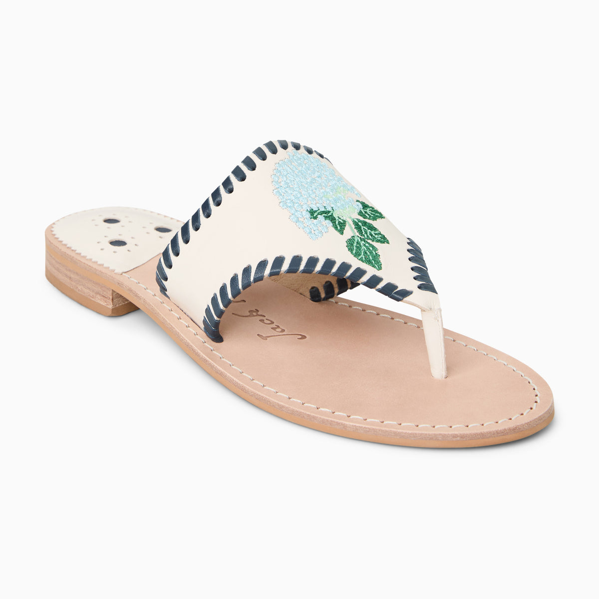 Jack Rogers - Jacks Hydrangea Sandal - IVORY MULTI - view 1