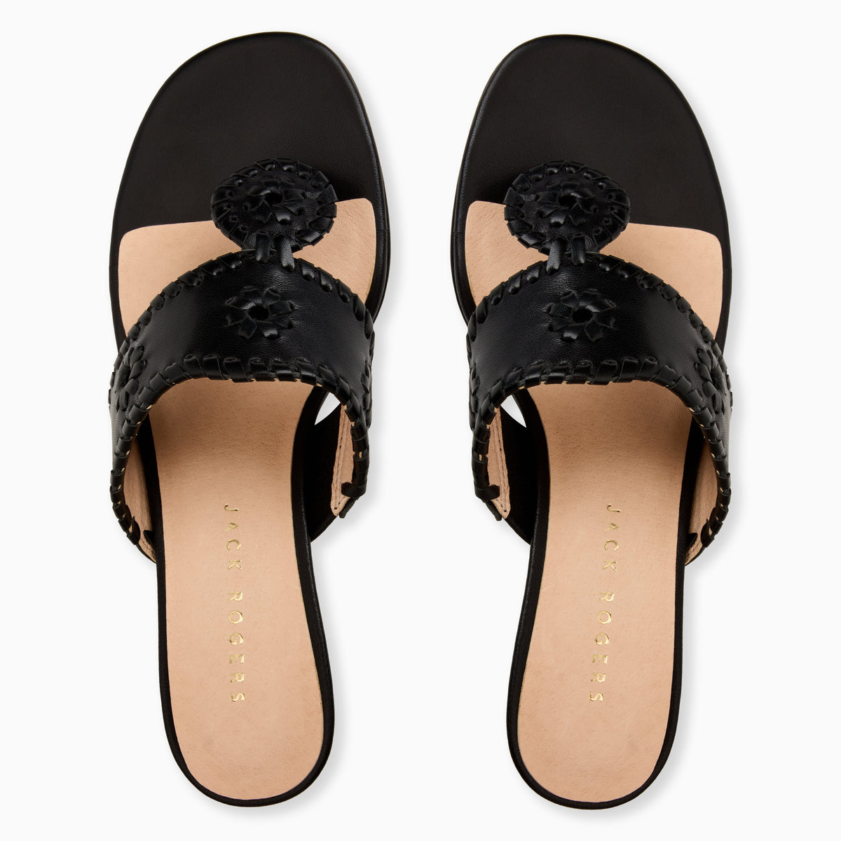 Jack Rogers - Jacks Kitten Heel - Black - view 3