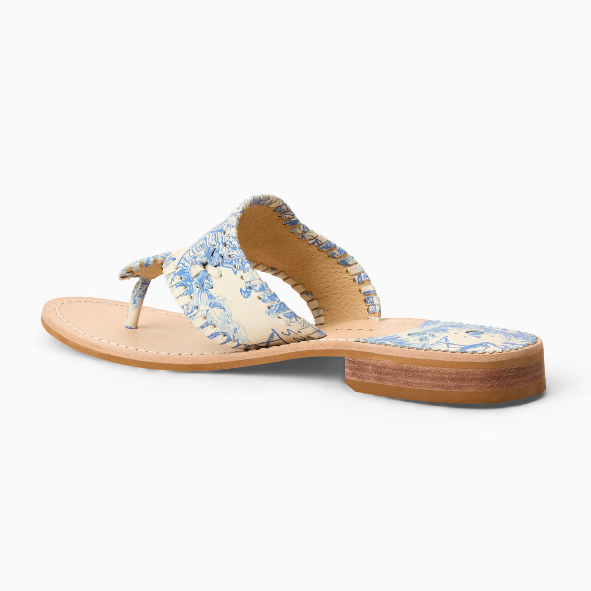 Jack Rogers - Original Jacks Sandal in Blue Toile, product view 4