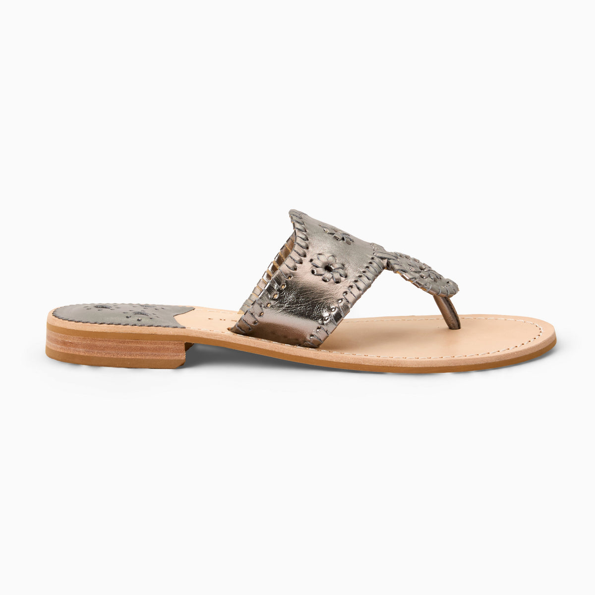Original Jacks Sandal in Metallic Anthracite, product view 2
