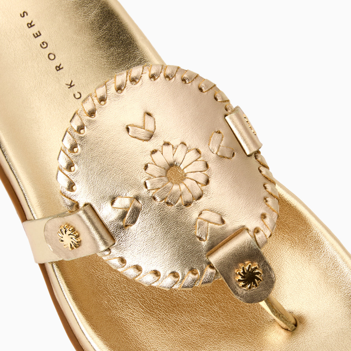 Collins Comfort Sandal in Metallic Platinum, product view 6