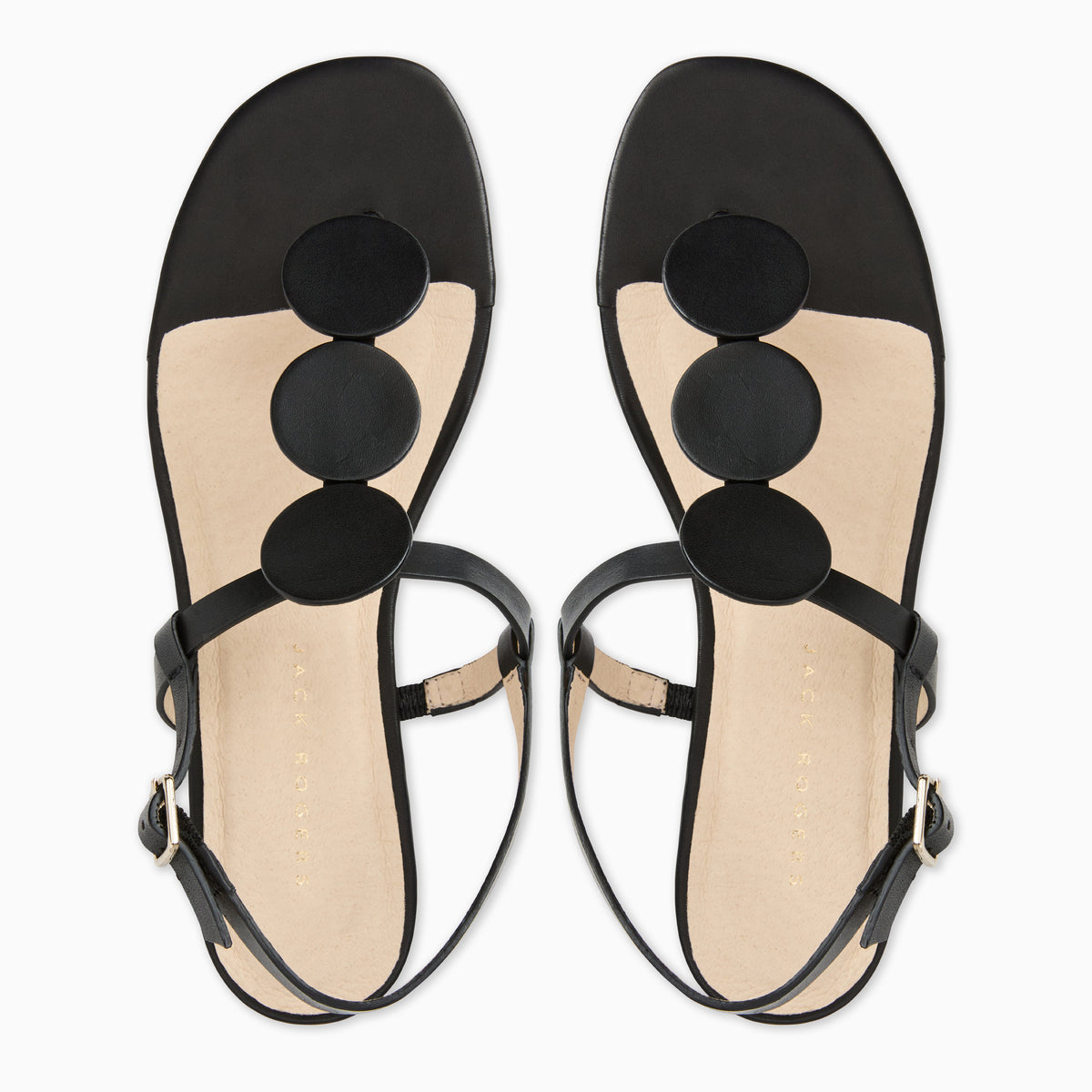 Jack Rogers - Worth Sandal - Black - view 3