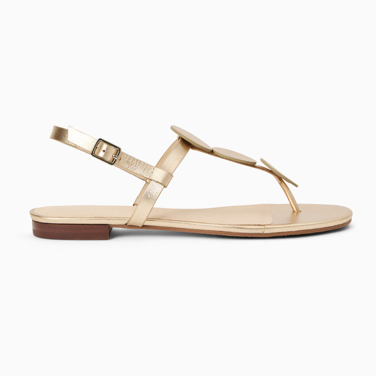 Jack Rogers - Worth Sandal - Metallic Platinum - view 2