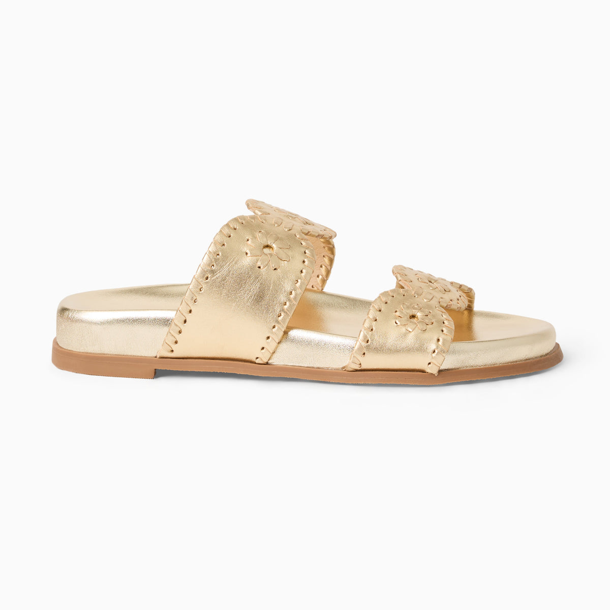 Jack Rogers - Laurin Comfort Sandal - Metallic Platinum - view 2