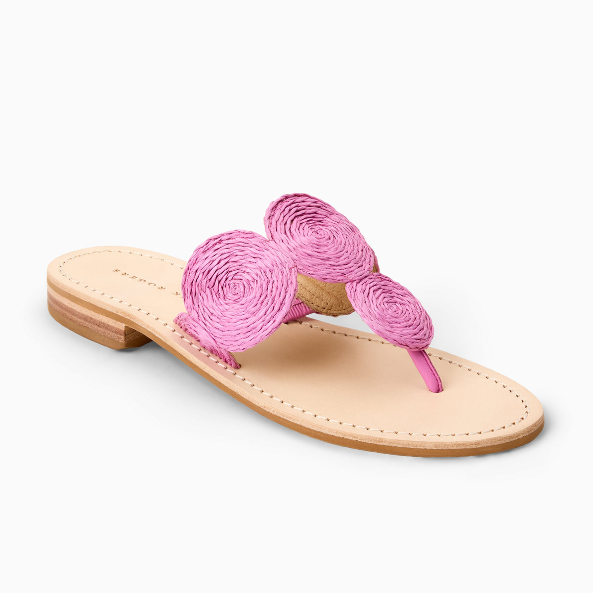 Jack Rogers - Margo Raffia Sandal - Pink - view 1