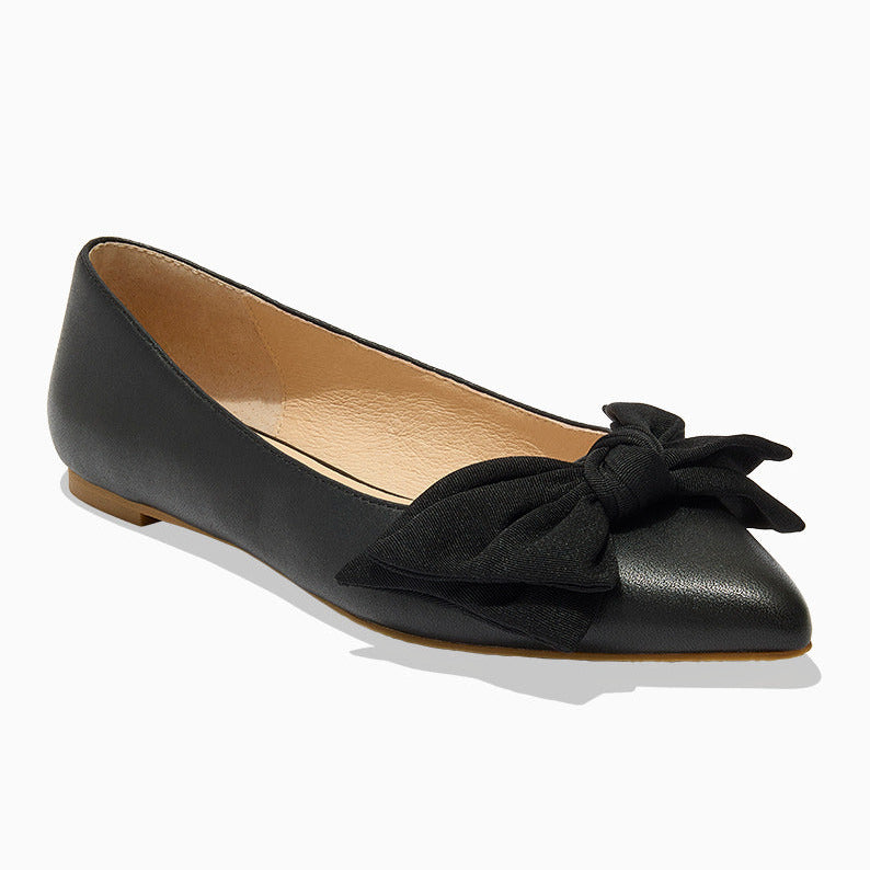 Jack Rogers - Debra Bow Flat - Black - view 1