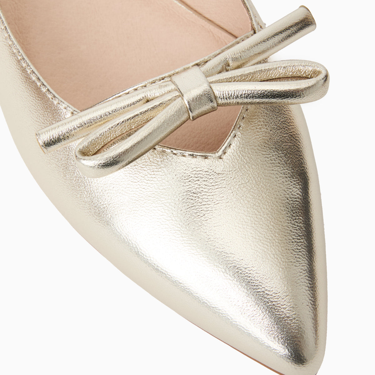 Jack Rogers - Lennox Sling Flat - Metallic Platinum - view 6