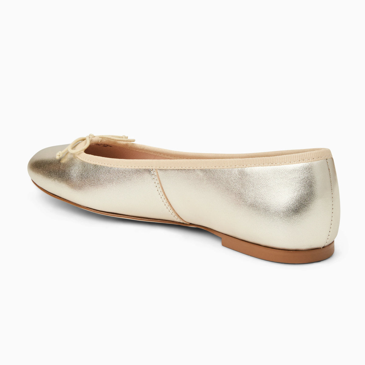 Jack Rogers - Bettie Ballet Flat - Metallic Platinum - view 4