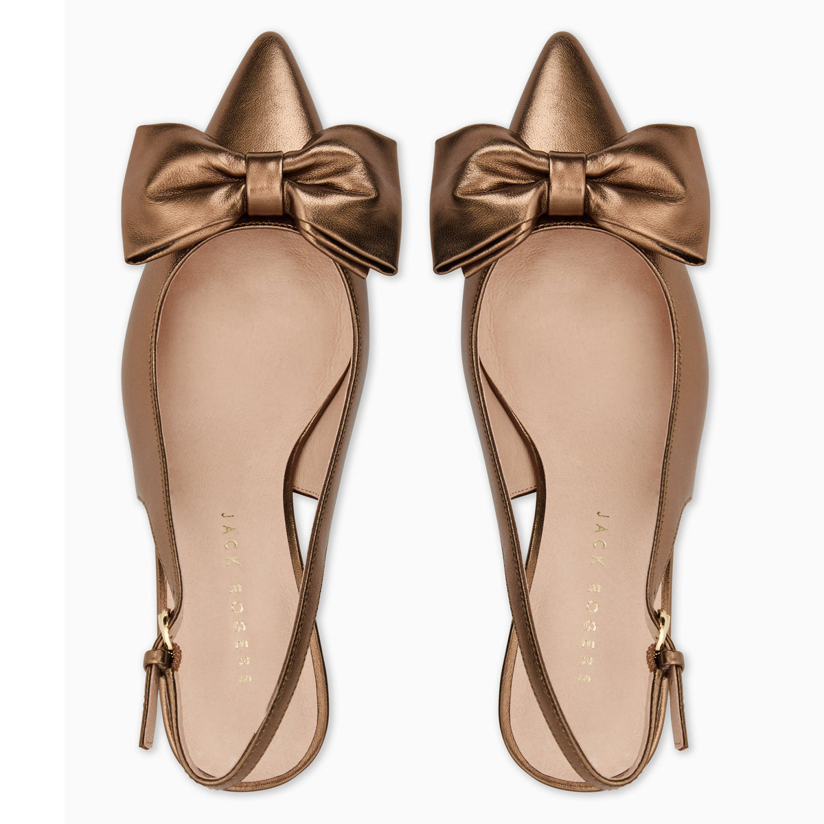 Jack Rogers - MacLean Sling Heel - Metallic Bronze - view 3