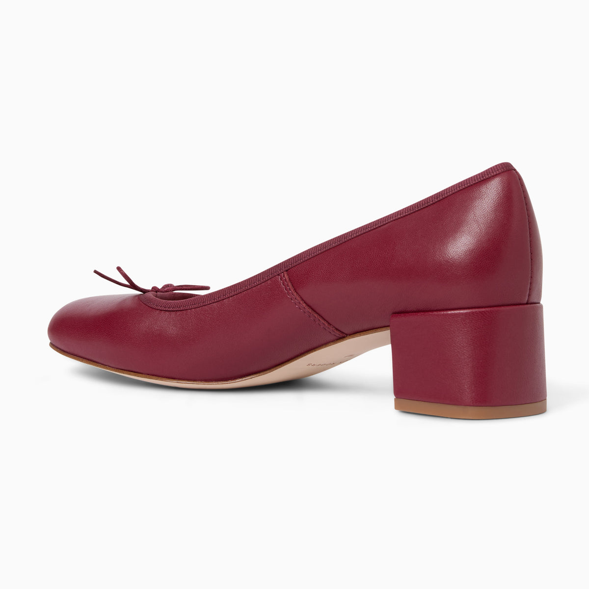 Maddy Pump in Cabernet, product view 4