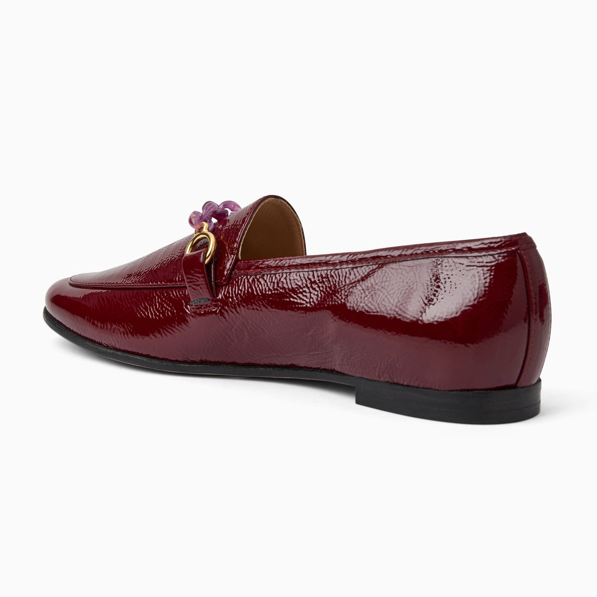 Jack Rogers - Laurito Italian Leather Loafer - Bordeaux - view 4