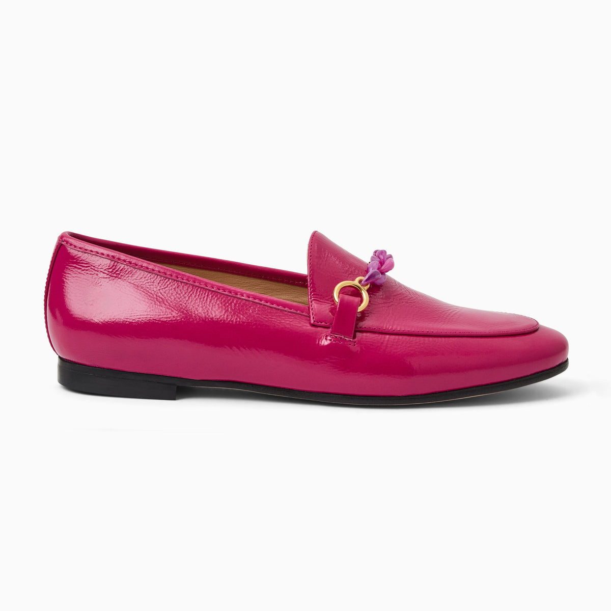 Jack Rogers - Laurito Italian Leather Loafer - Fuchsia - view 3