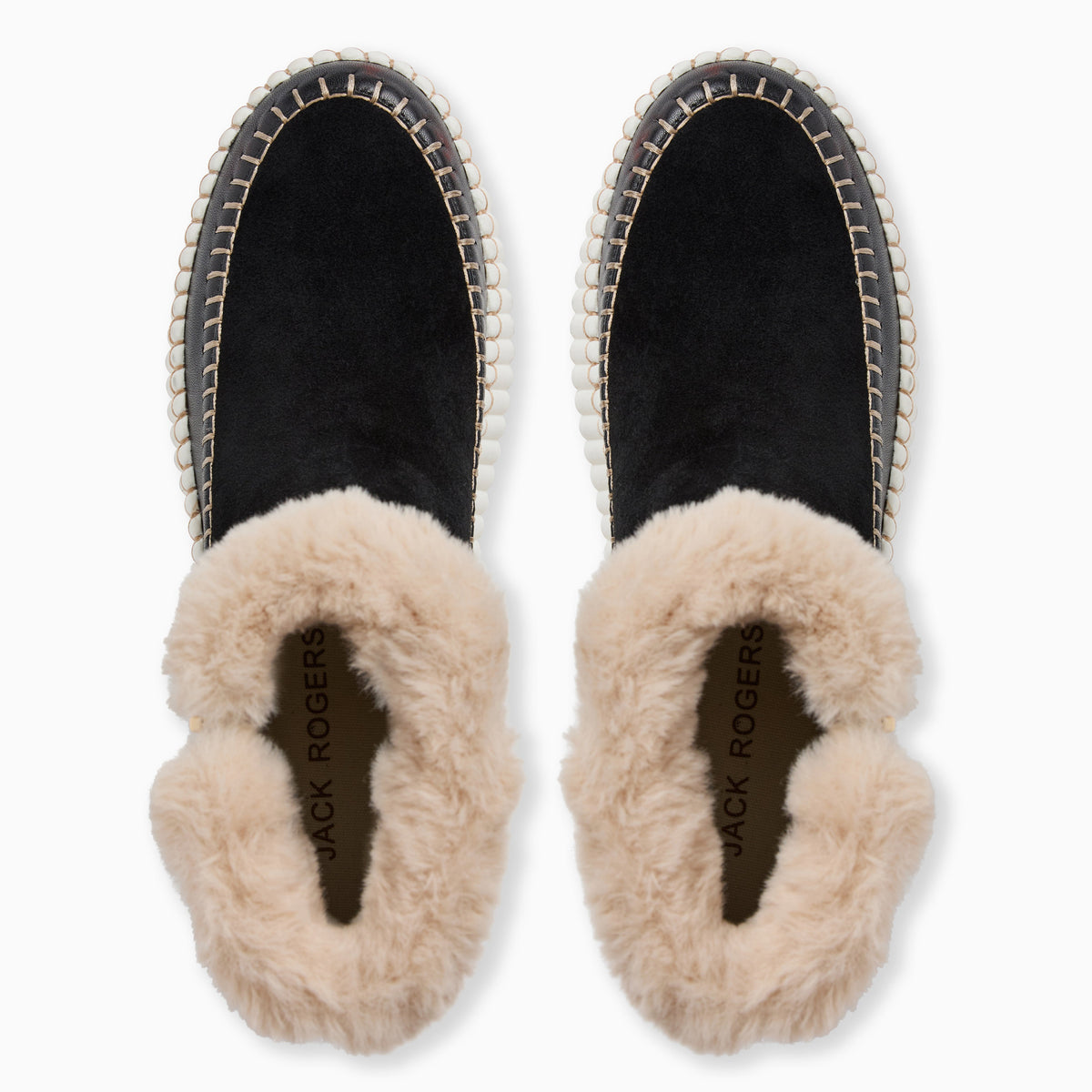 Jack Rogers - Janetta Sneaker Bootie - Suede Black - view 3