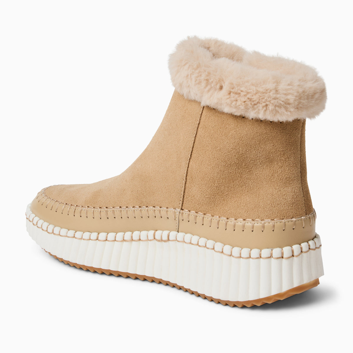 Jack Rogers - Janetta Sneaker Bootie - Suede Café Au Lait - view 4