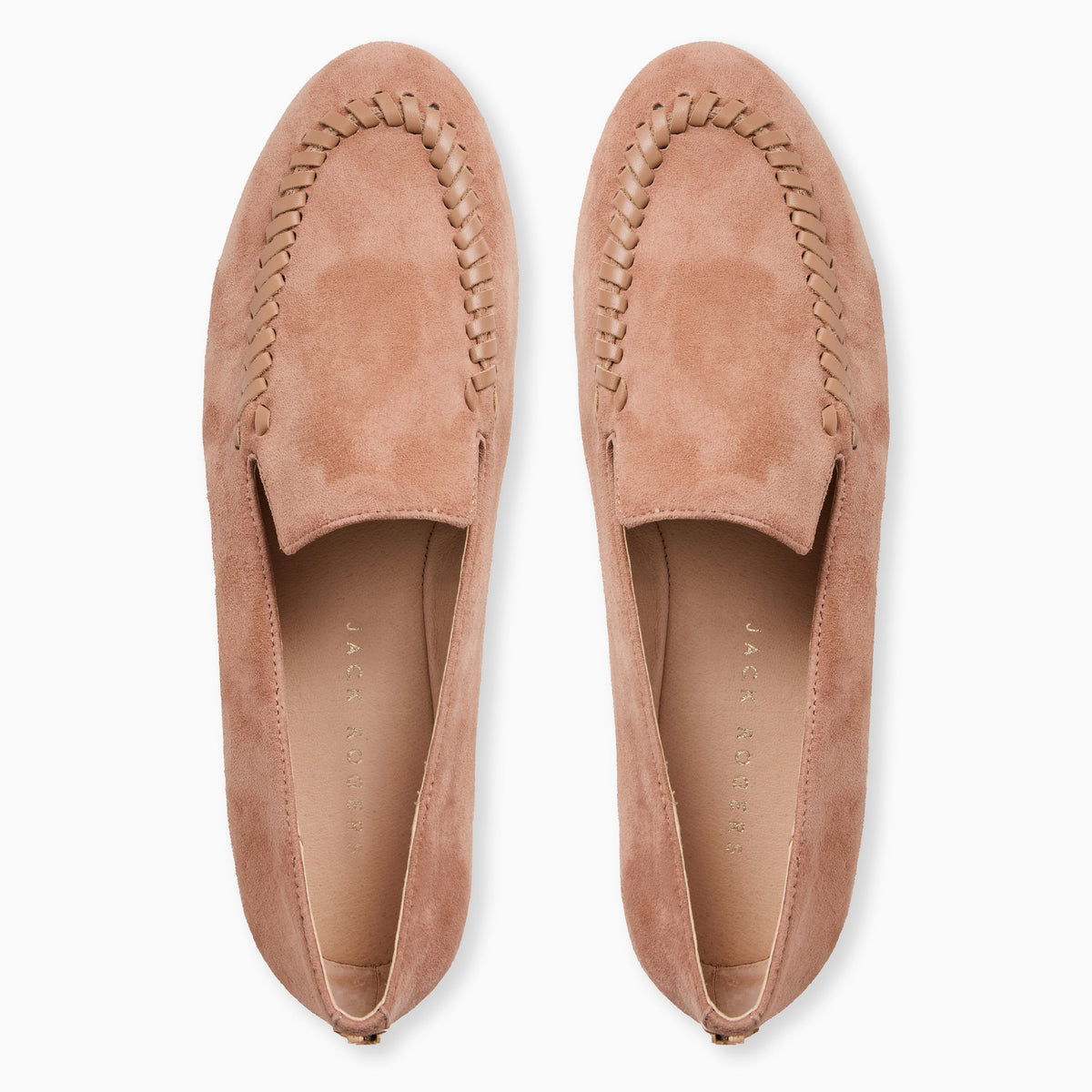 Jack Rogers - Camden Suede Loafer - Suede Café Au Lait - view 3