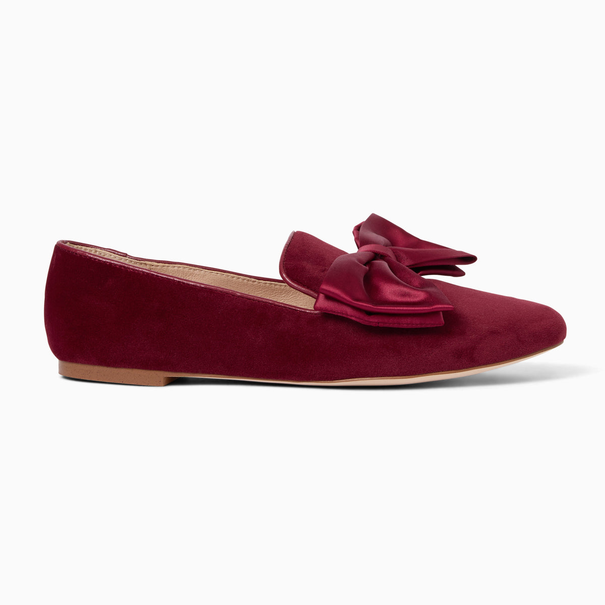 Jack Rogers - Bradley Bow Loafer - Cabernet - view 2