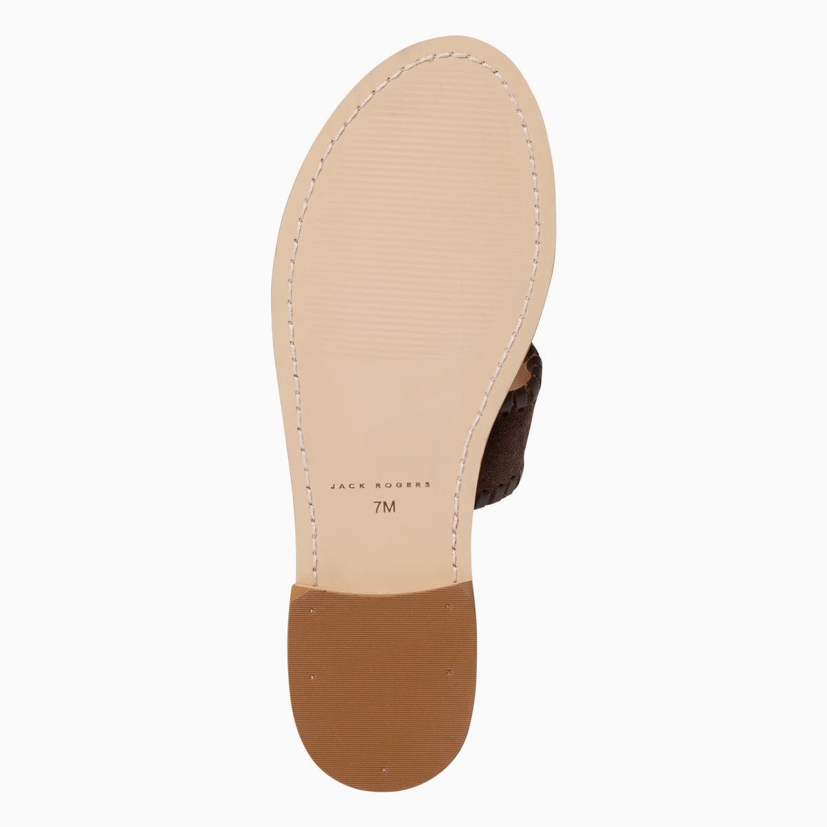 Original Jacks Sandal in Suede Brown, product view 5