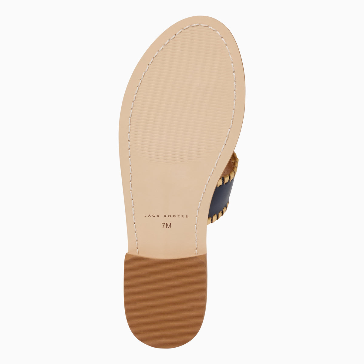 Original Jacks Sandal in Midnight & Metallic Gold, product view 5
