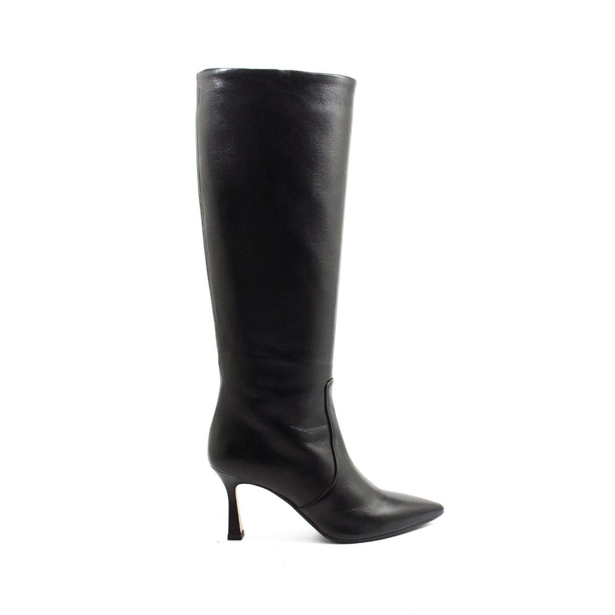 Michele Lopriore Carolina Stiletto Boots, Leather Black, product view
