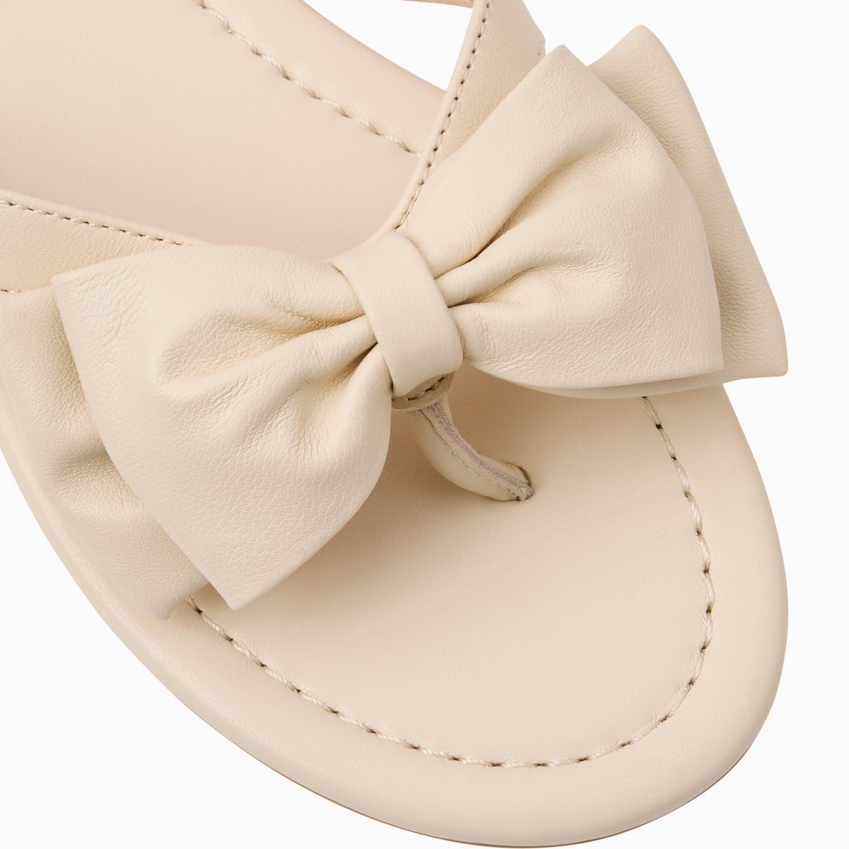 Jack Rogers - Vannah Bow Sandal - Ivory - view 6