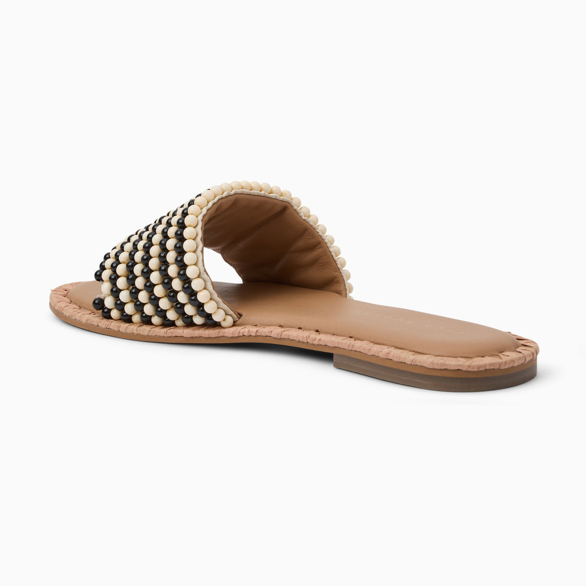 Jack Rogers - Savanah Beaded Slide - Black - view 4