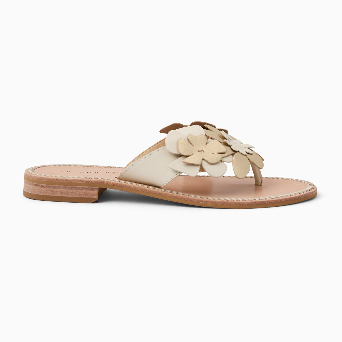 Jack Rogers - Talahi Flower Sandal - IVORY/PLATINUM - view 2