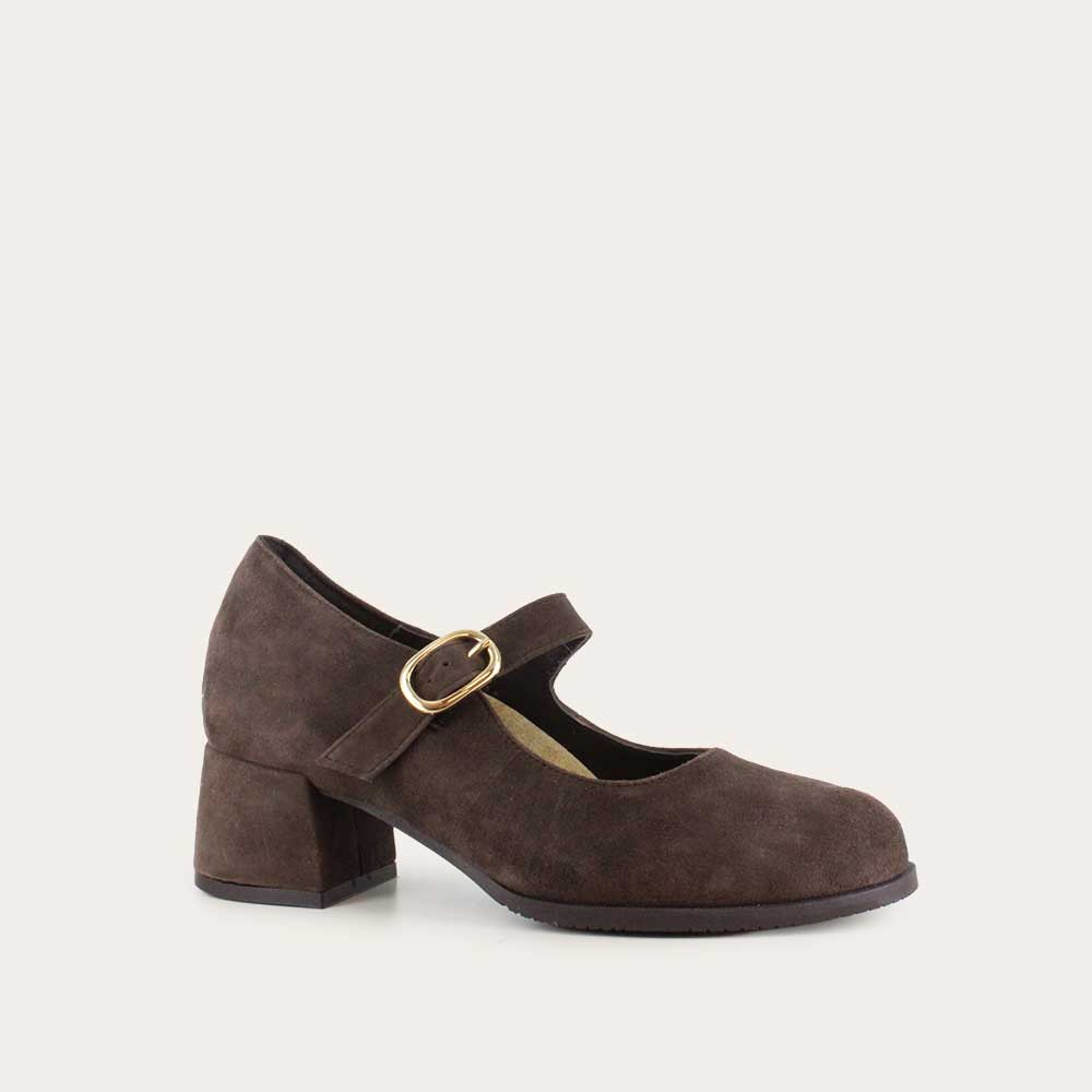 Simile in Coffee Suede, product view 2