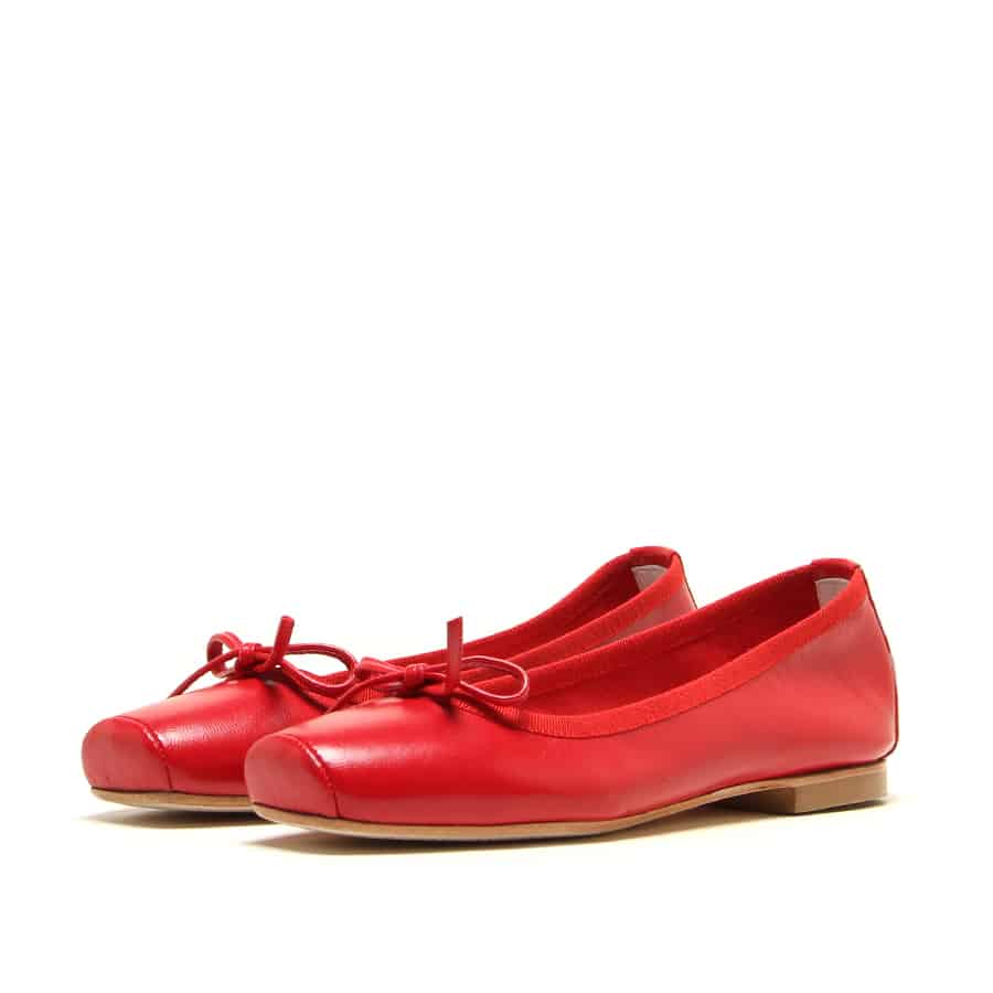 Michele Lopriore Paloma Nappa Ballet Flat, Nappa Rossa, product view