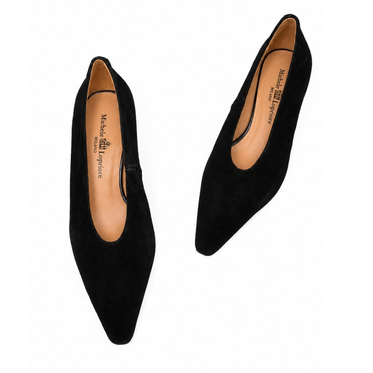 Michele Lopriore Vivienne Limited Edition Pump, Suede Black, gallery view 3
