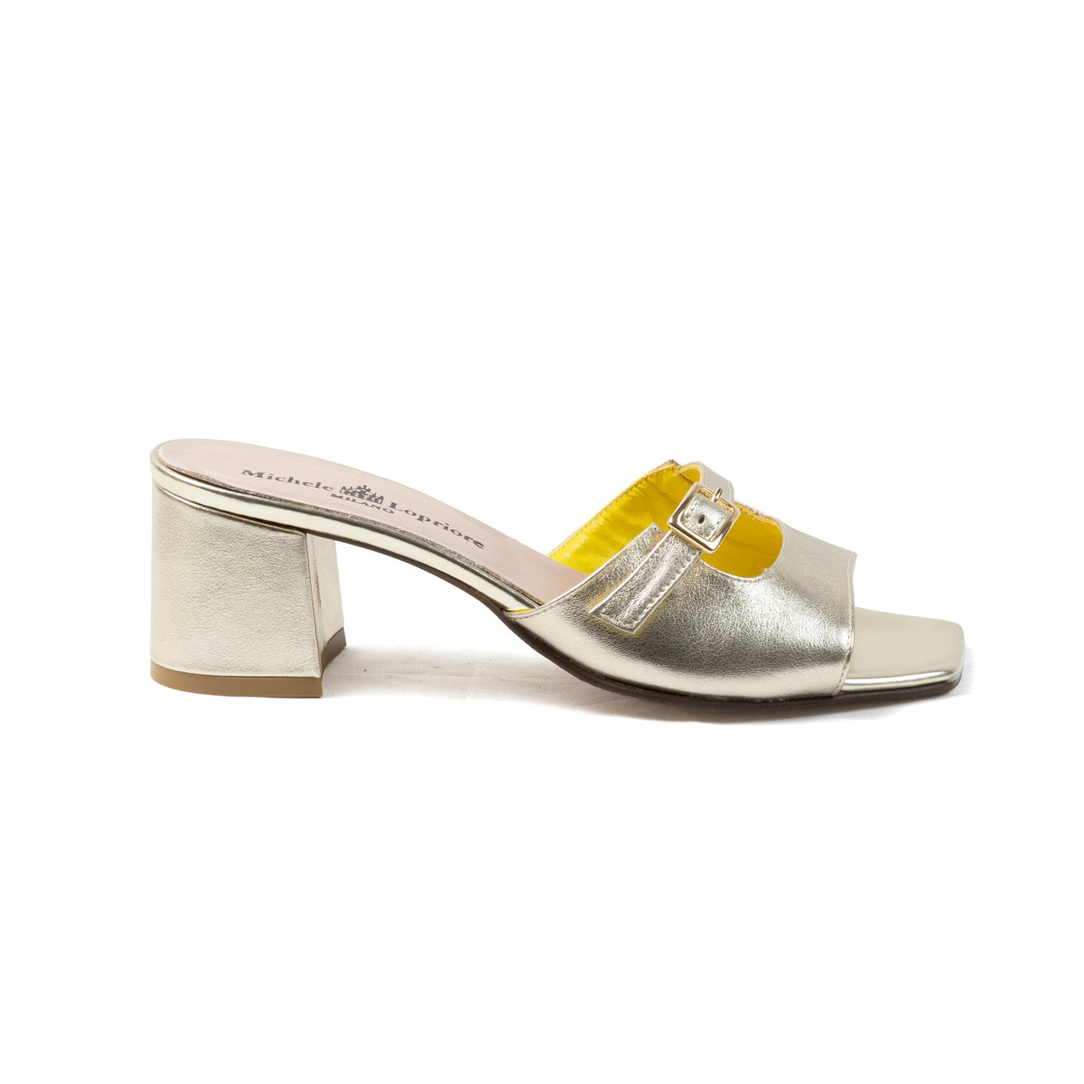 Michele Lopriore Matilda Sandals, Laminated Platino, product view