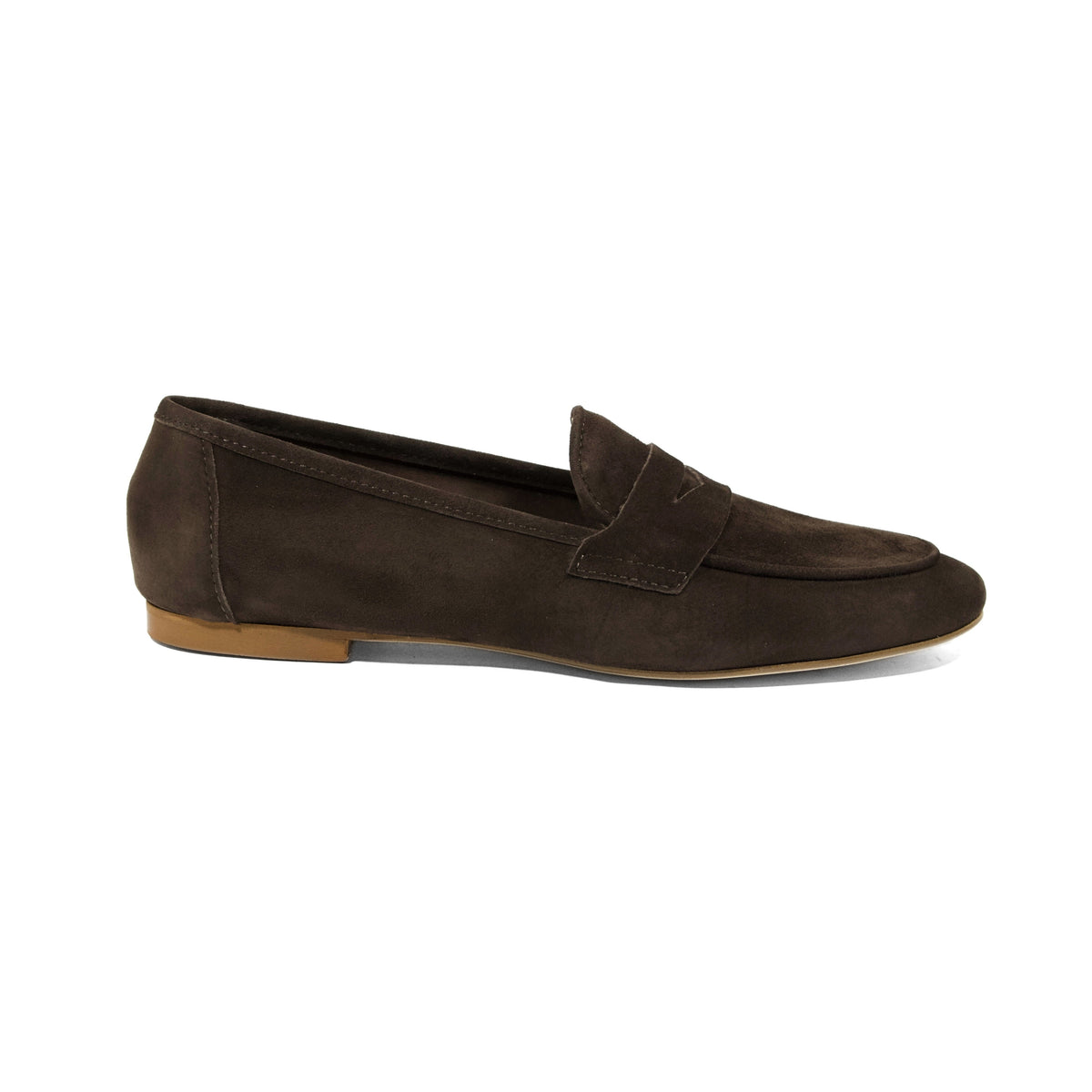 Michele Lopriore Paola Moccasin, suede brown, product view