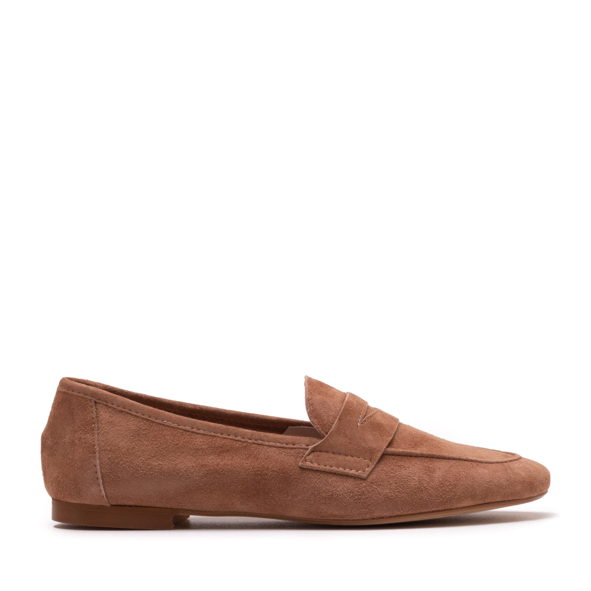Michele Lopriore Paola Moccasin, suede tan, product view
