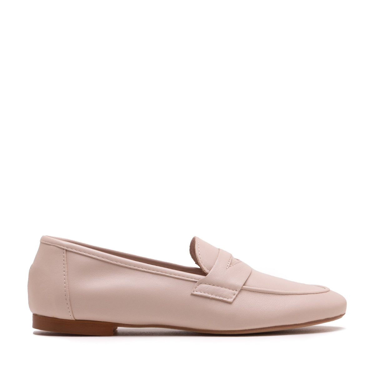 Michele Lopriore Paola Moccasin, leather cream, product view