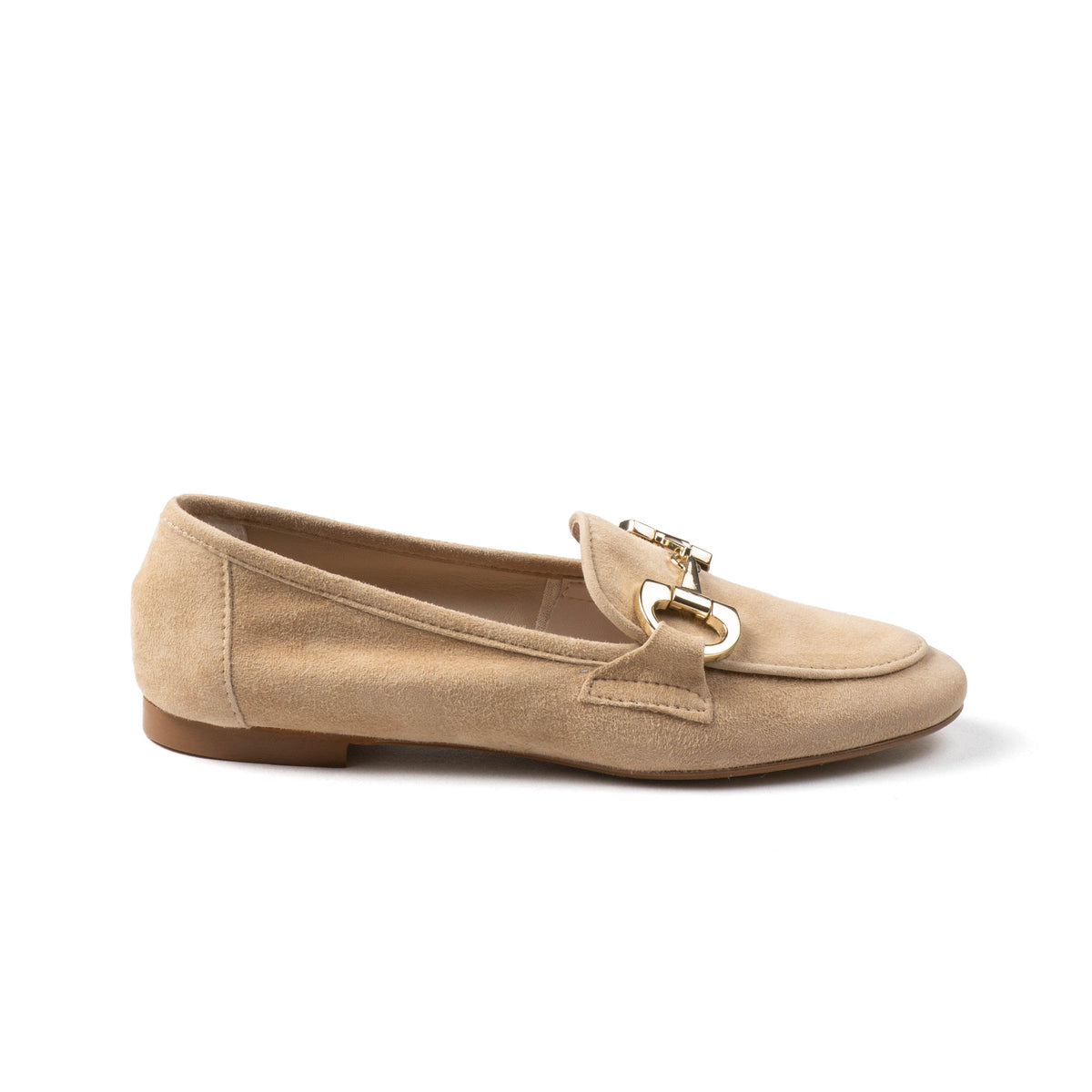 Michele Lopriore Marzia Loafer, beige suede, product view