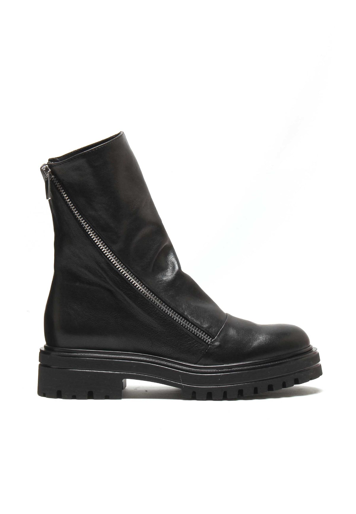 Michele Lopriore Arizona Combat Boots, Leather Black, product view