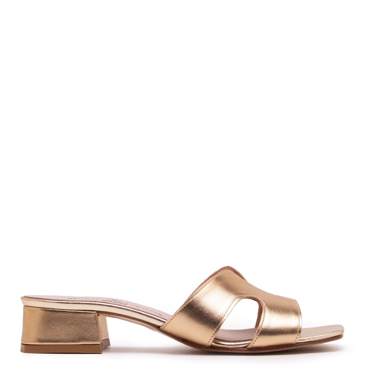 Michele Lopriore Palau Sandals, Leather Platinum, product view