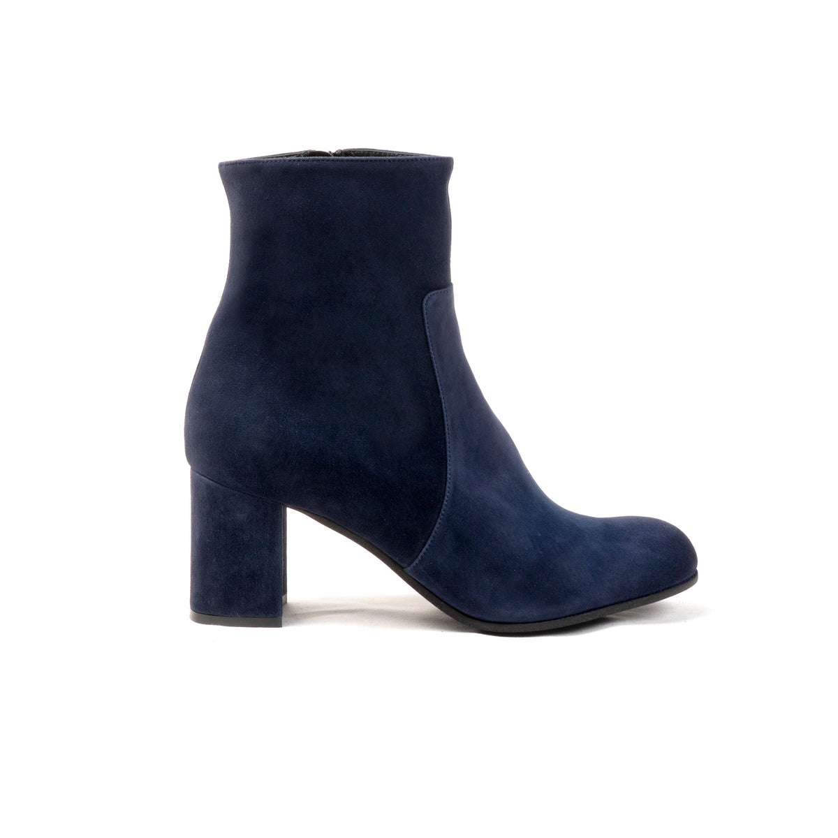 Michele Lopriore Carmen Ankle Boots, Suede Blue, product view