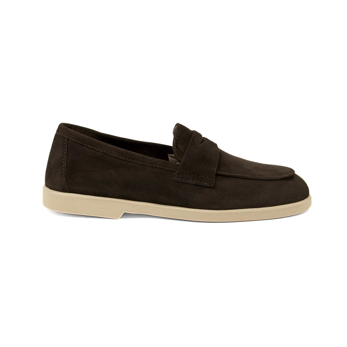 Michele Lopriore Asti Loafers, Suede Brown, product view