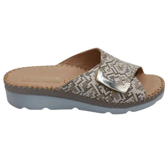 La Plume - Agua Women’s Leather Comfort Slippers