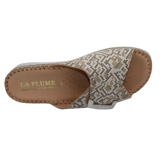 La Plume - Agua Women’s Leather Comfort Slippers