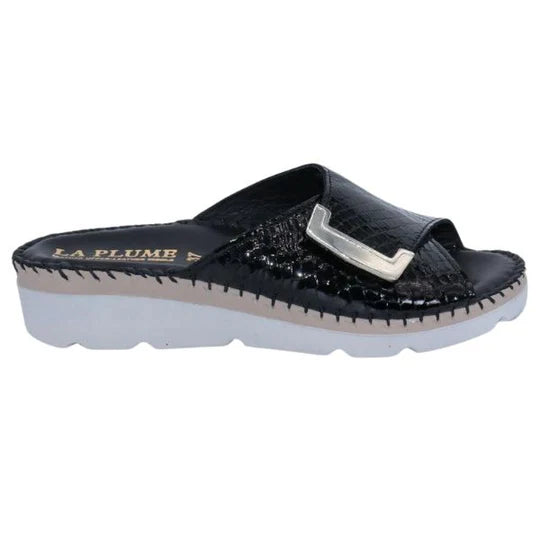 La Plume - Agua Women’s Leather Comfort Slippers