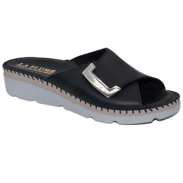 La Plume - Agua Women’s Leather Comfort Slippers