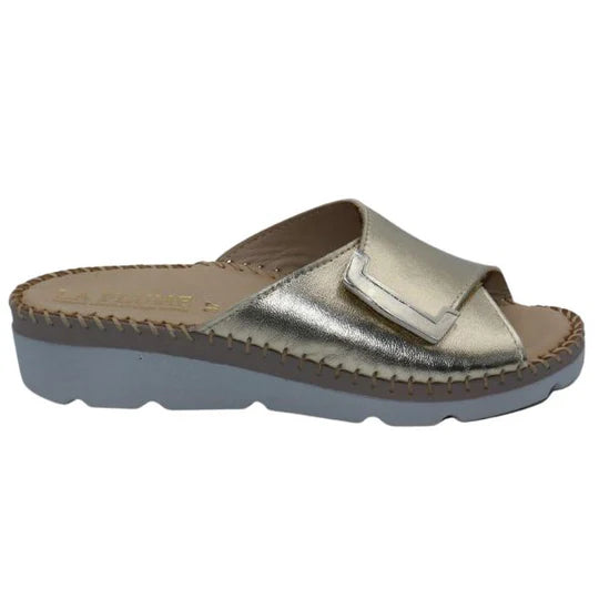 La Plume - Agua Women’s Leather Comfort Slippers