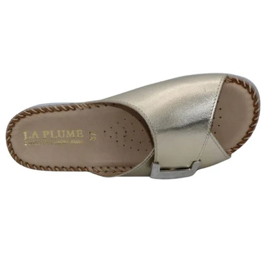 La Plume - Agua Women’s Leather Comfort Slippers